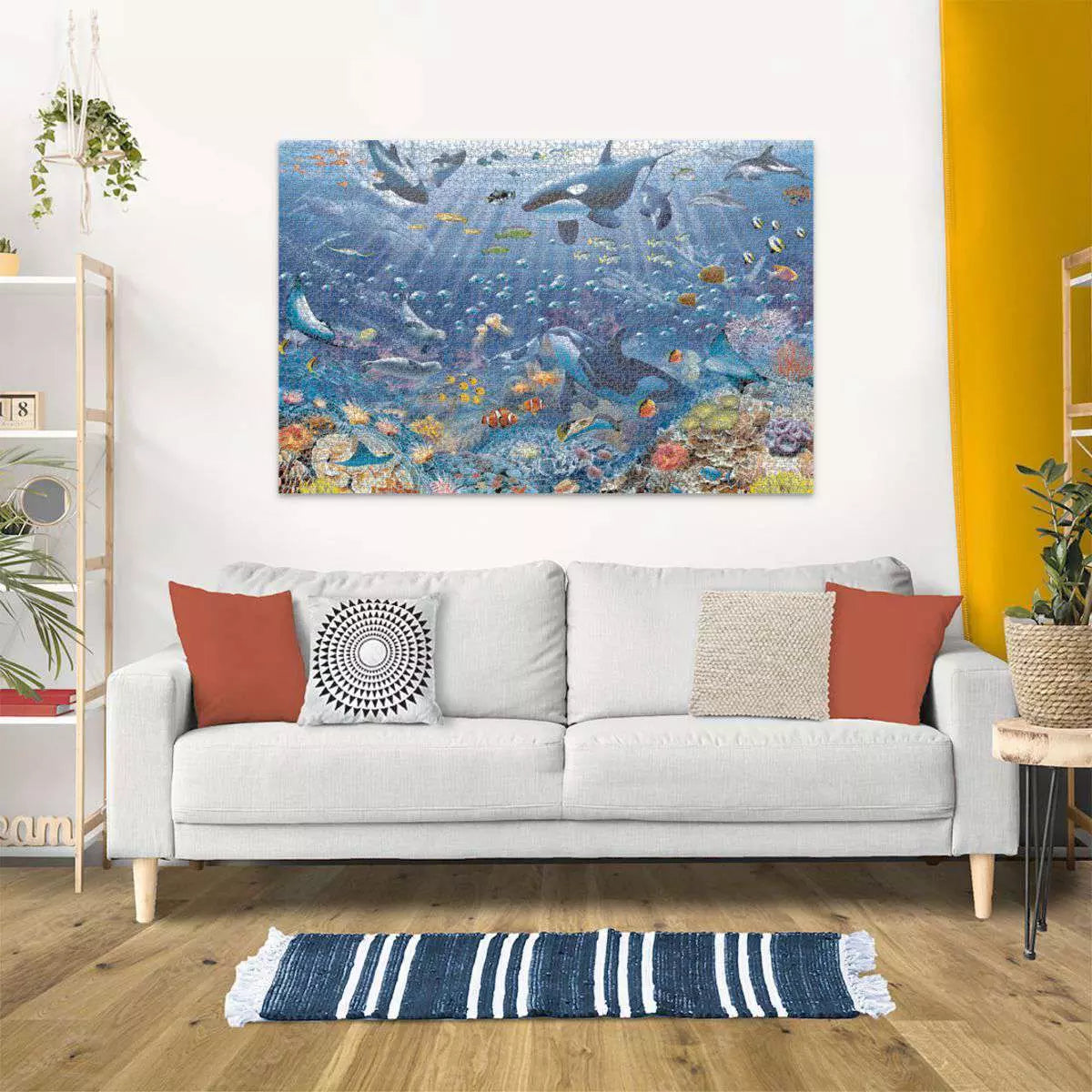 Colorful Underwater World 3000 Piece Puzzle