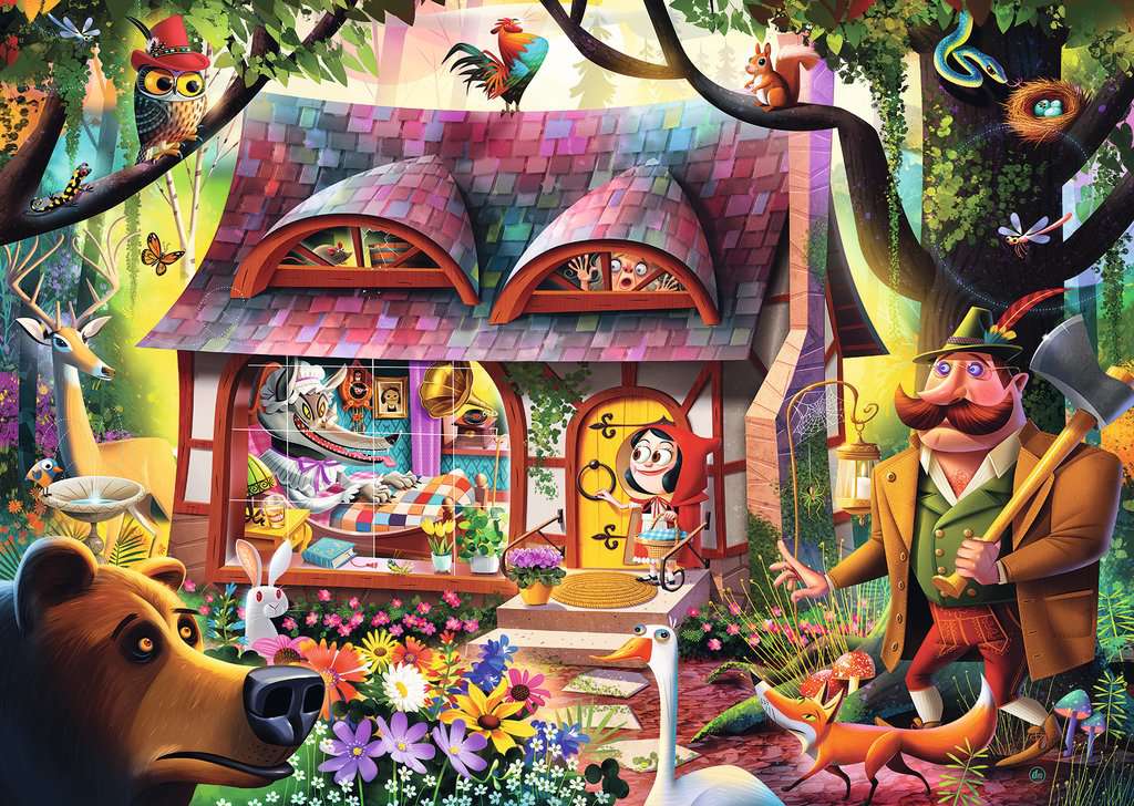 Come In, Red Riding Hood... 1000 Piece Puzzle    