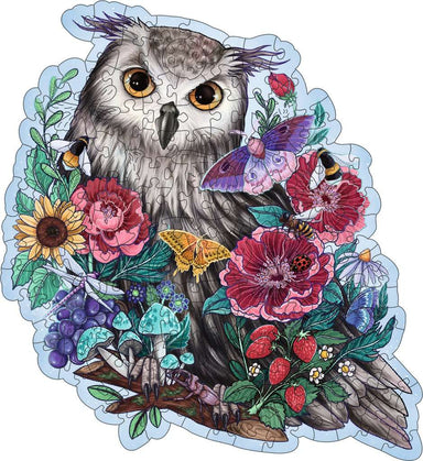 Wooden Puzzles: Mysterious Owl 150 Piece Puzzle