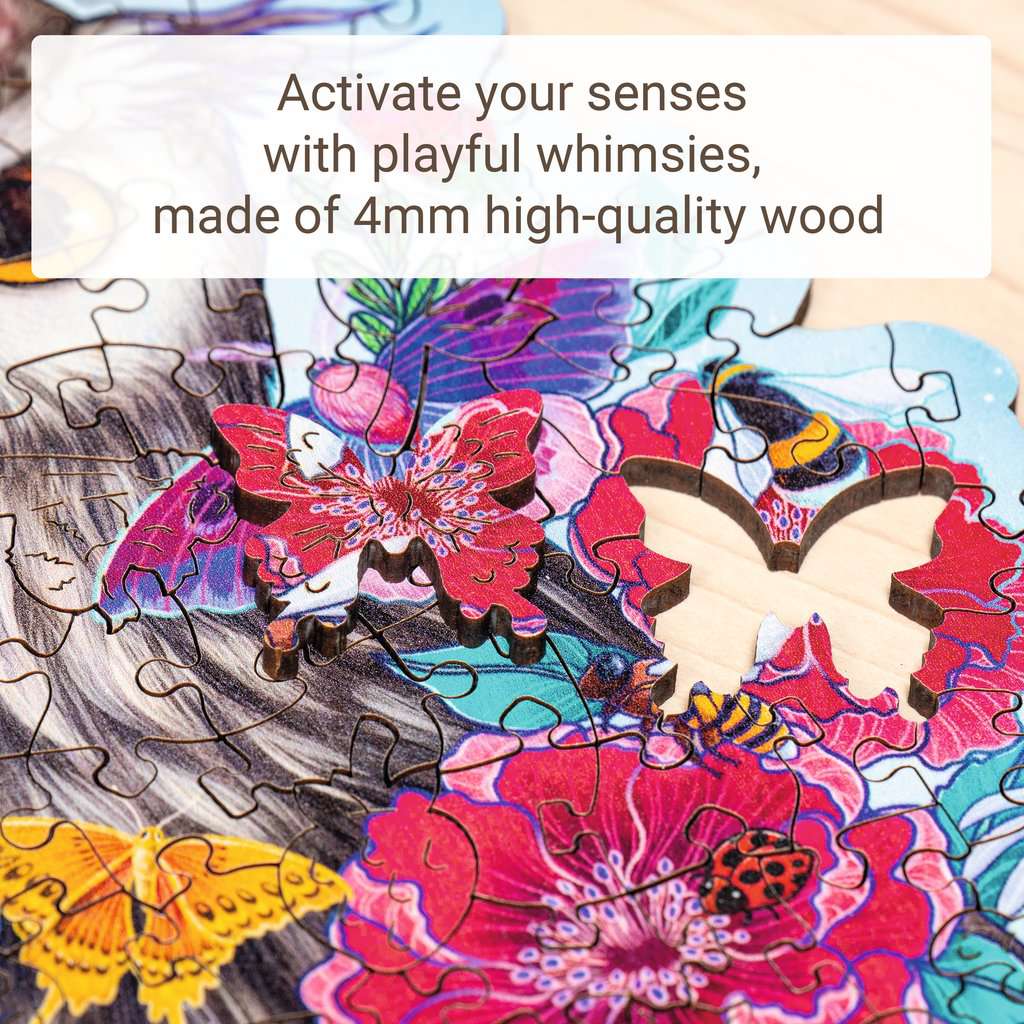 Wooden Puzzles: Mysterious Owl 150 Piece Puzzle