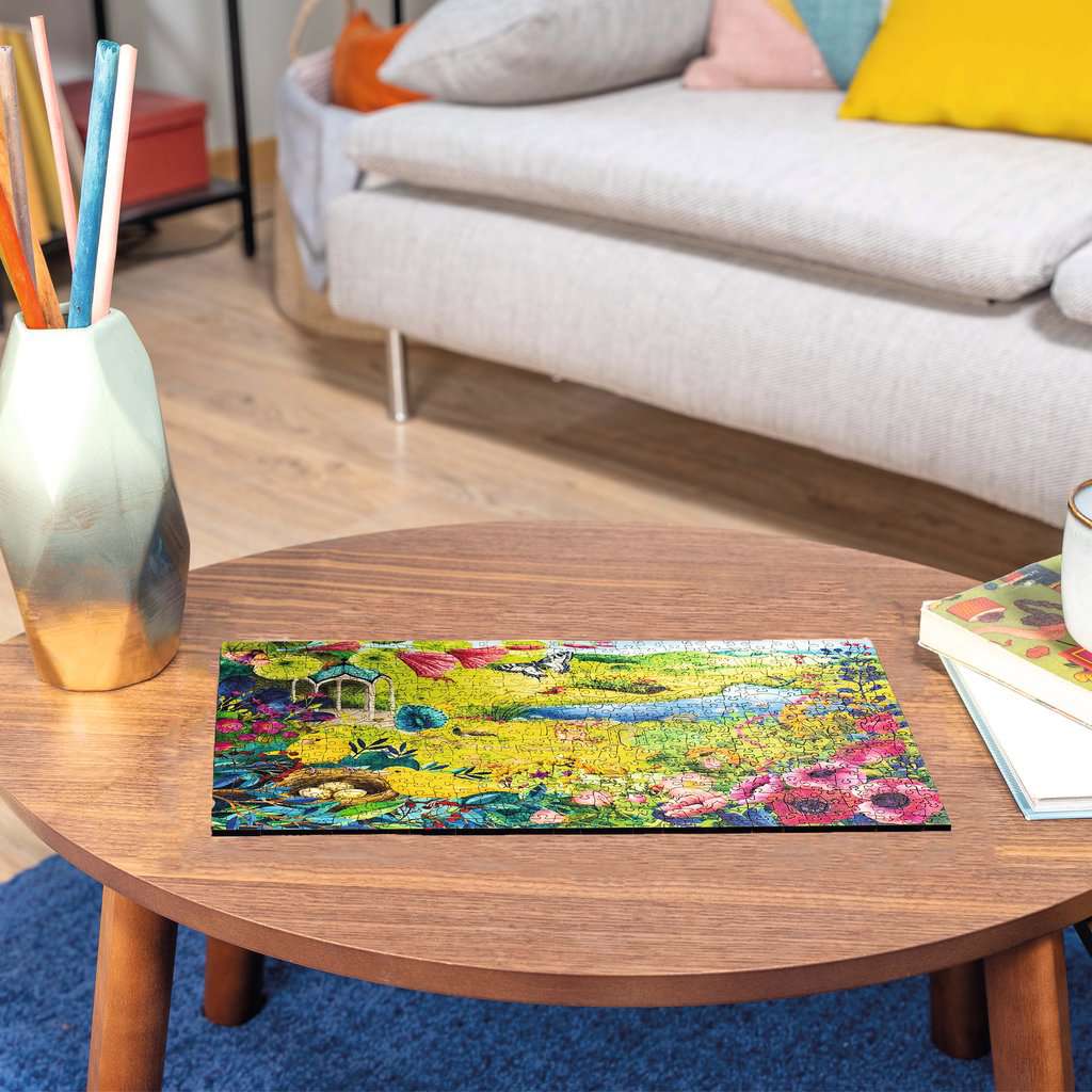 Wooden Puzzles: Nature Garden 500 Piece Puzzle