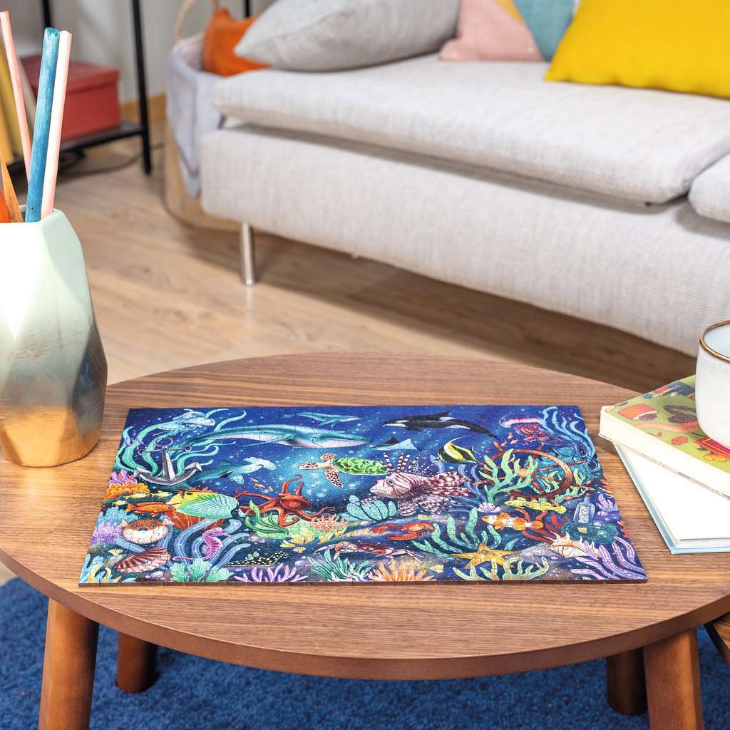 Wooden Puzzles: Under The Sea 500 Piece Puzzle