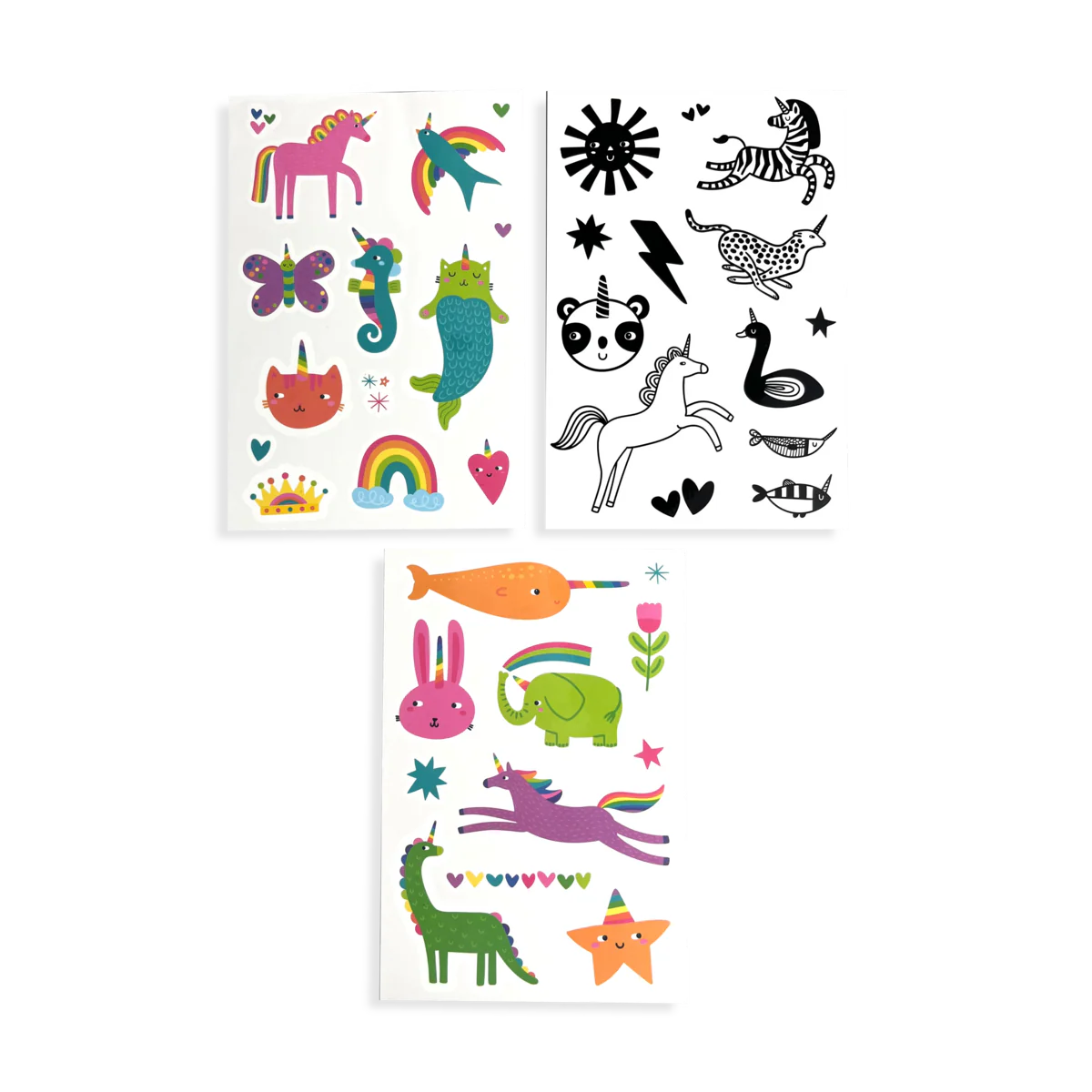 OOLY Unicorn Party Tattoo-Palooza