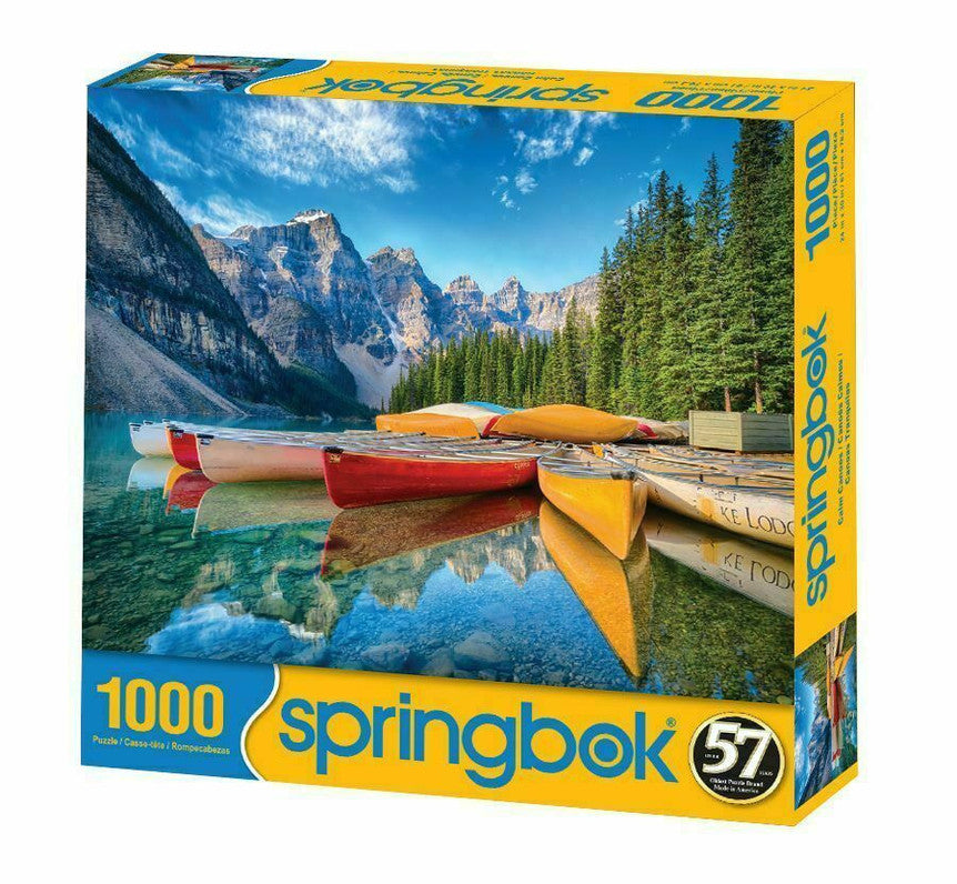 Calm Canoes 1000 Piece Puzzle