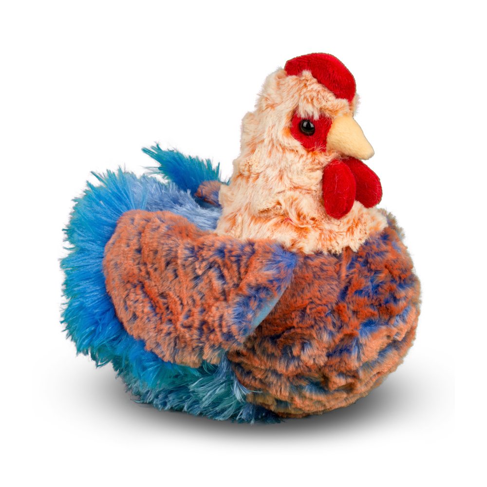 Henrietta Blue/Orange Lace Hen    