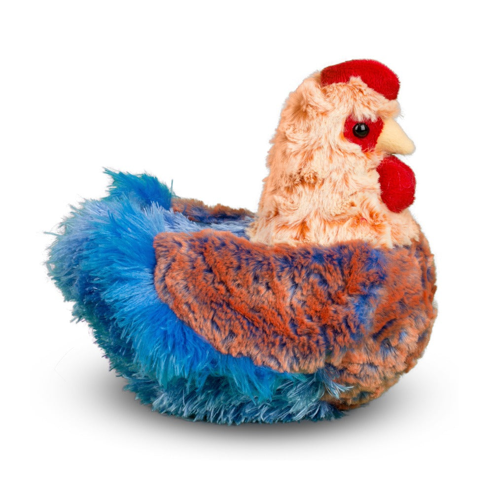 Henrietta Blue/Orange Lace Hen    