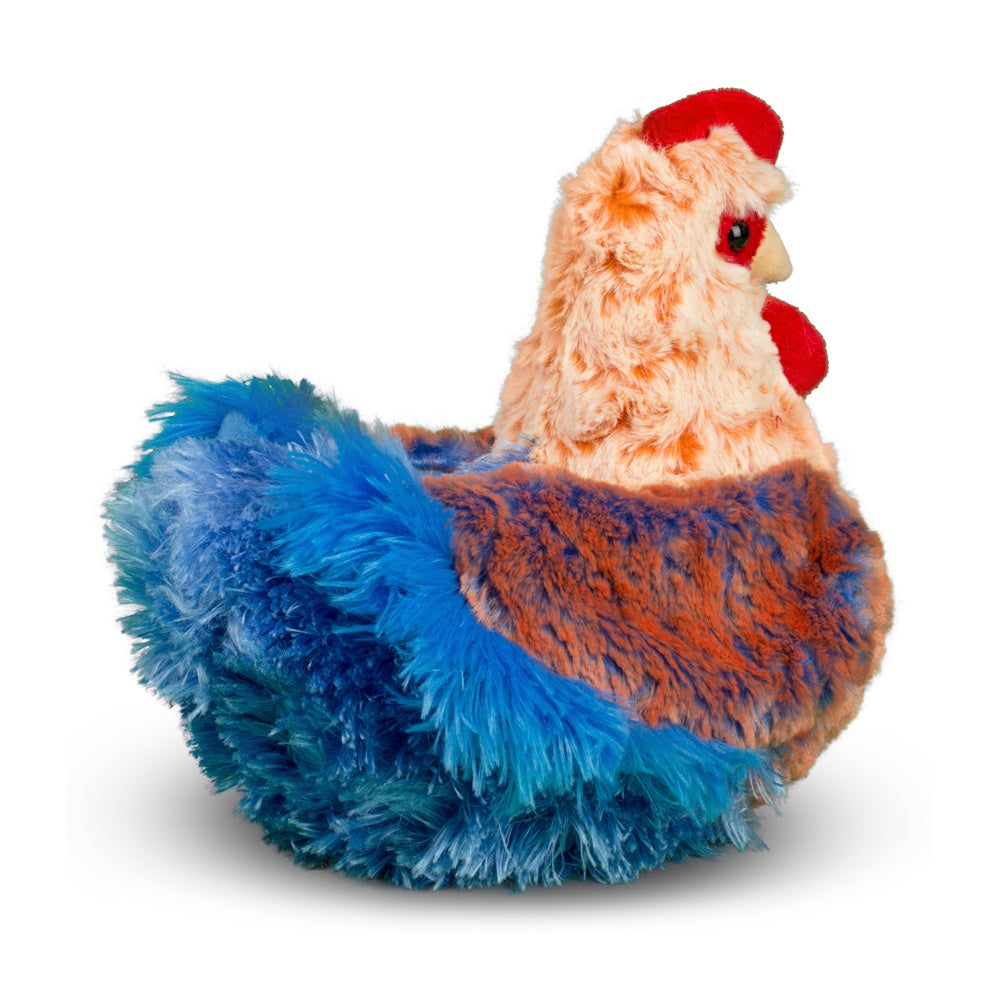 Henrietta Blue/Orange Lace Hen    