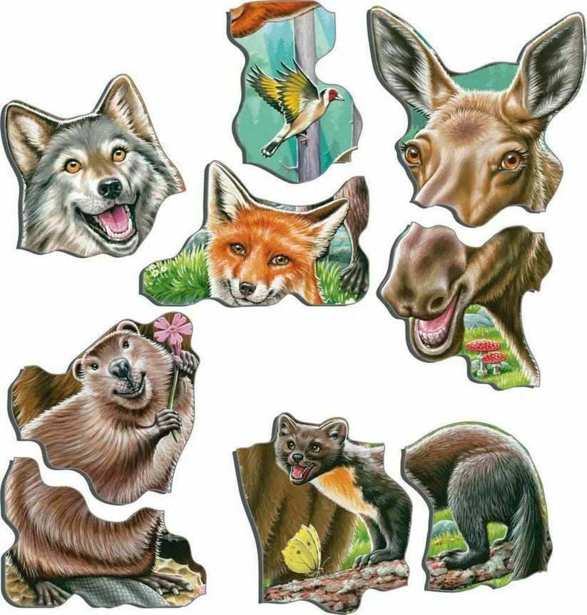 Happy Forest Selfie 42 Piece Larsen Frame Puzzle