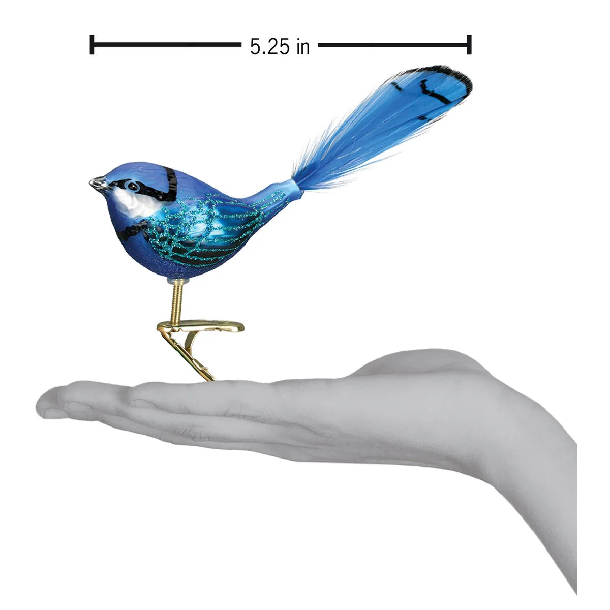 Old World Christmas Fairy Wren Clip On Ornament