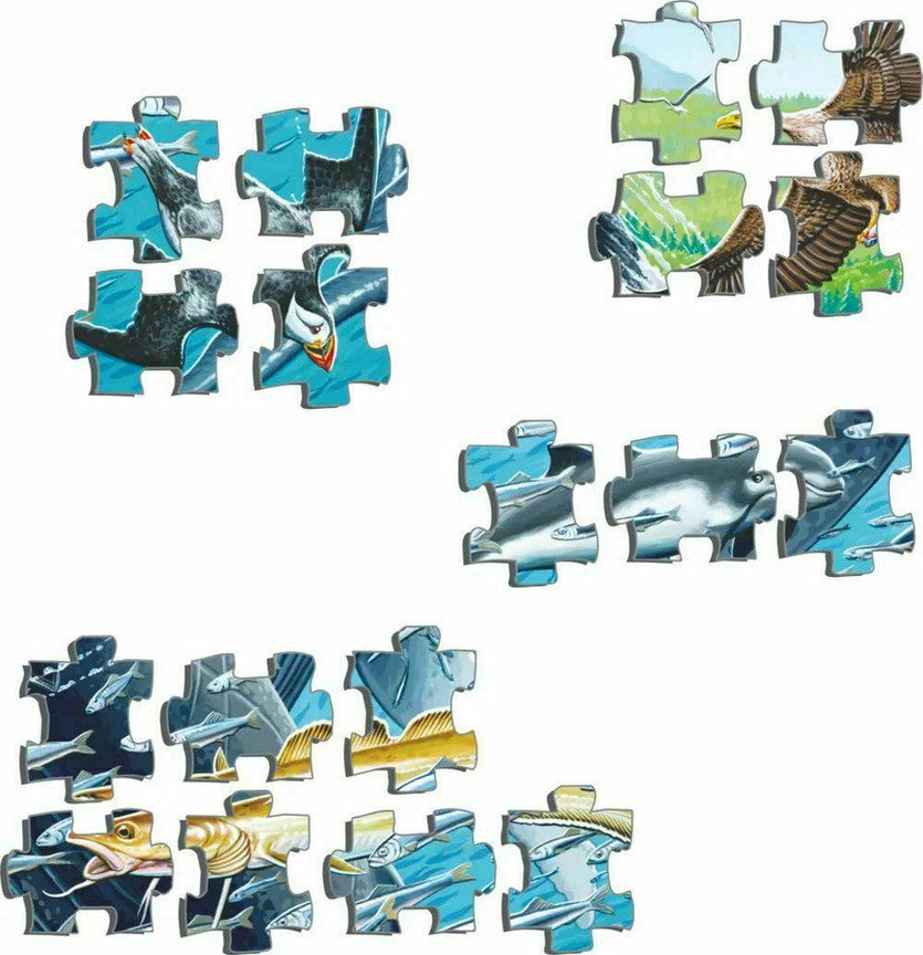 Humpback Whale 140 Piece Larsen Frame Puzzle