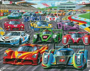 Speed Racer 36 Piece Larsen Frame Puzzle