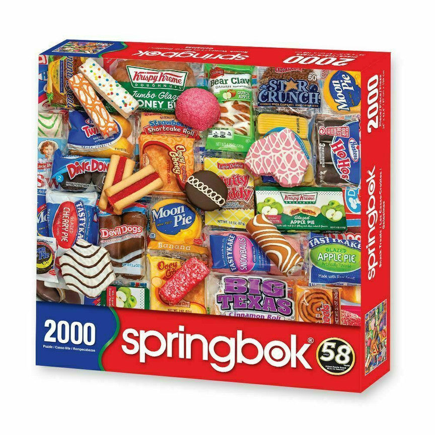 Snack Treats 2000 Piece Puzzle