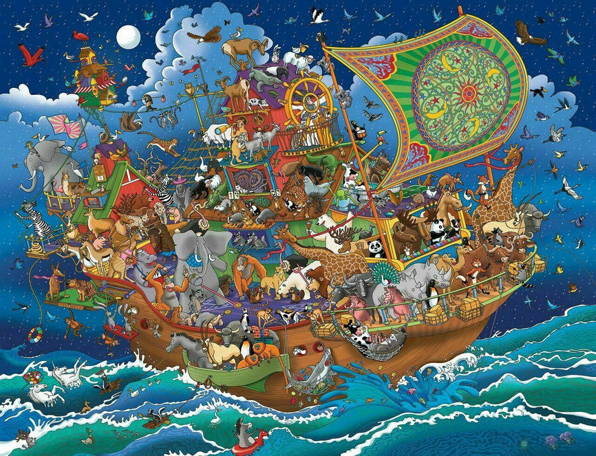 Noah's Ark 400 Piece Family Puzzle