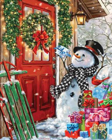 Delivering Gifts 1000 Piece Puzzle