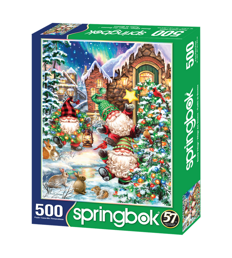 Gnome Village 500 Piece Puzzle