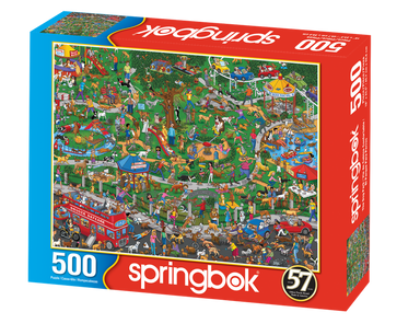The Dog Park 500 Piece Puzzle