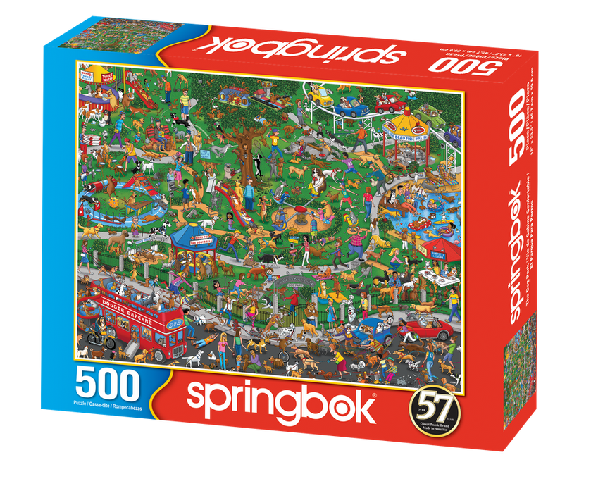 The Dog Park 500 Piece Puzzle