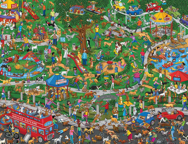 The Dog Park 500 Piece Puzzle