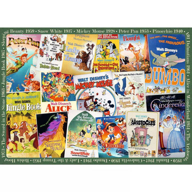 Disney Vintage Posters 1000 Piece Puzzle