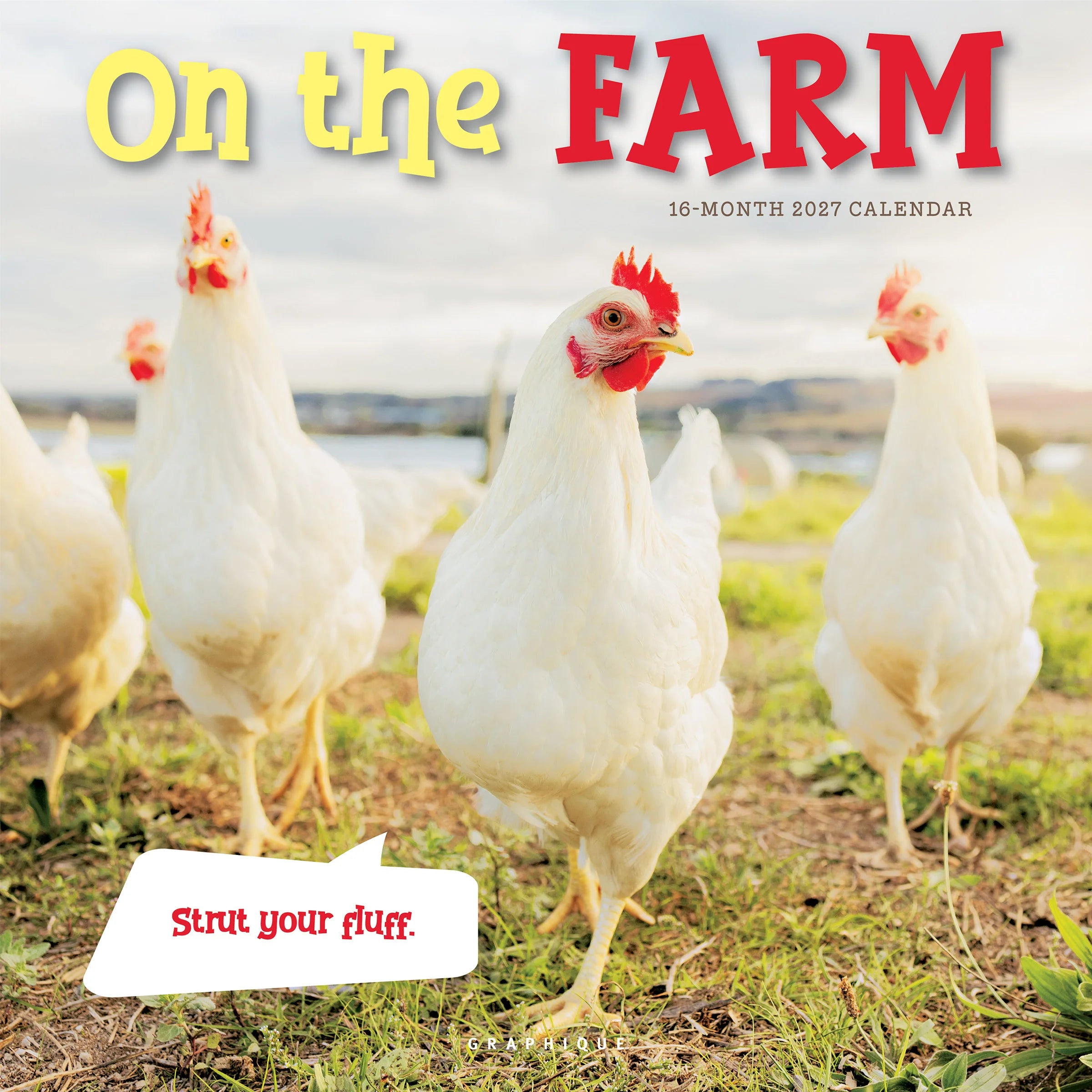 GRPH On the Farm 2027 Wall Calendar