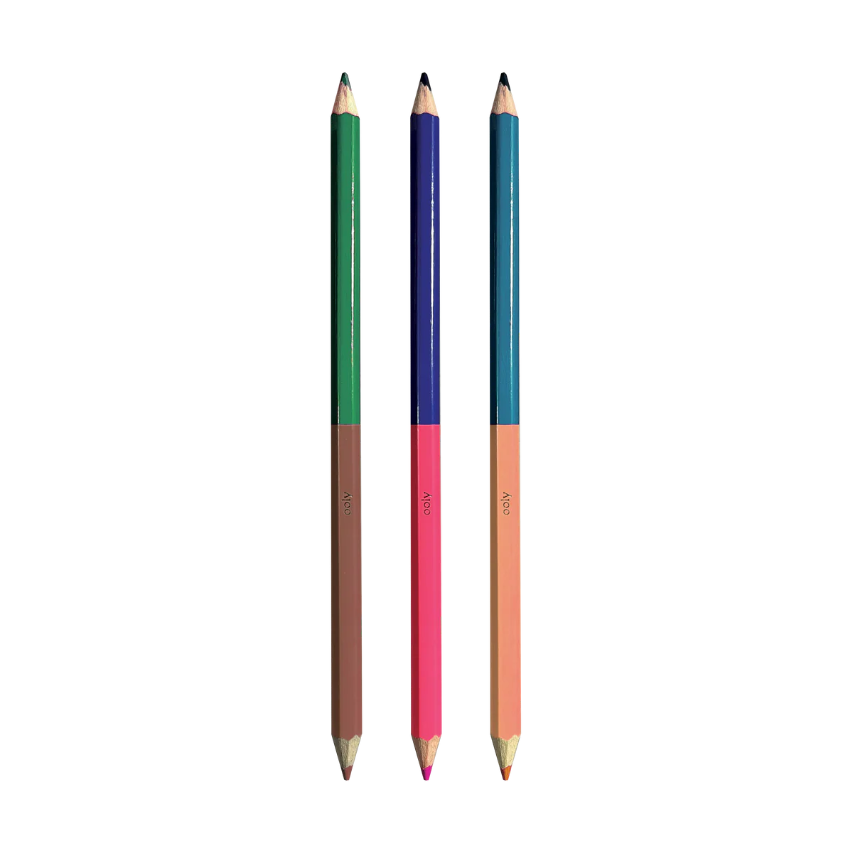 ooly 2 Of A Kind Double Ended Colored Pencils - 24 Colors