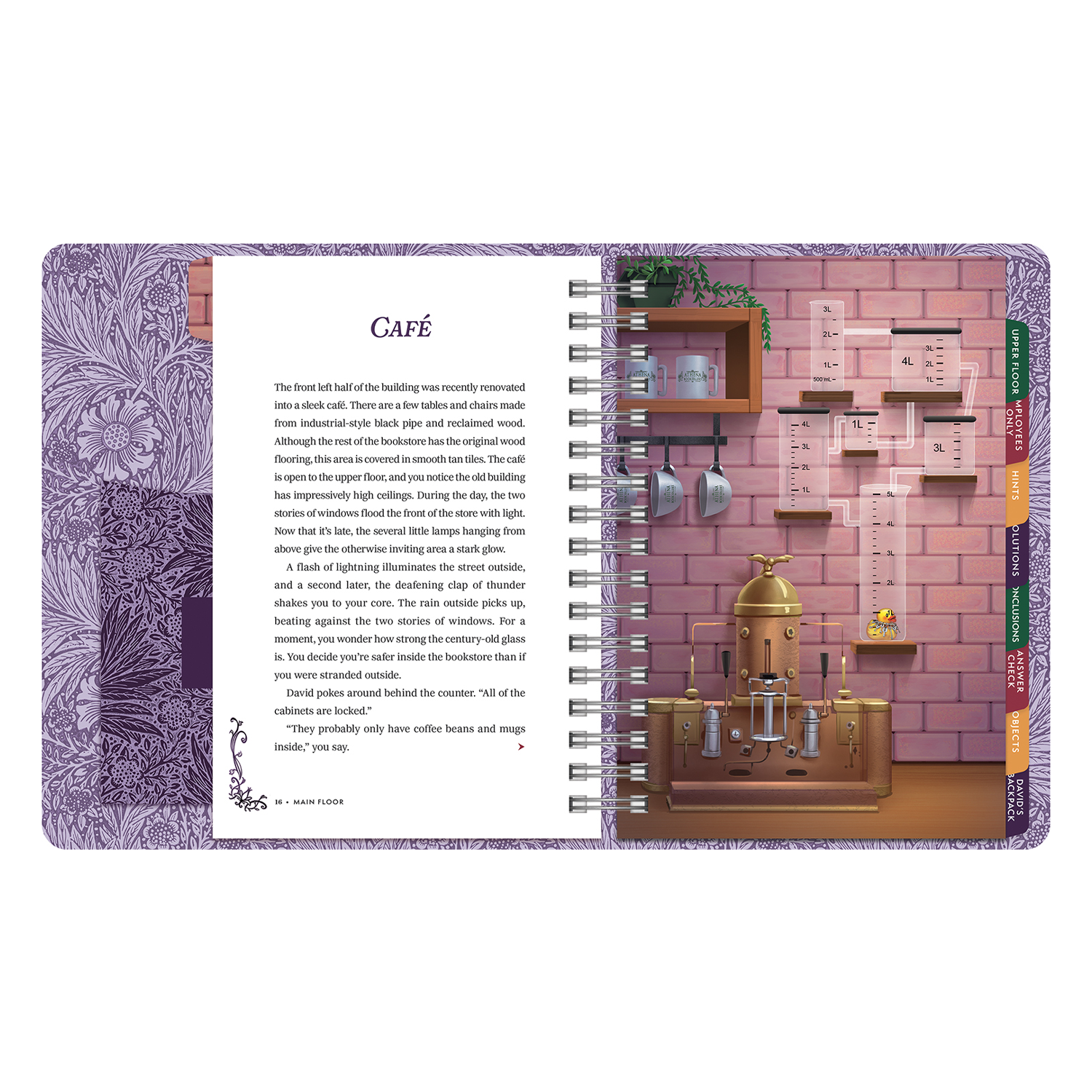CDP Puzzling Escapes: Trapped in the Bookstore - Escape Room Book