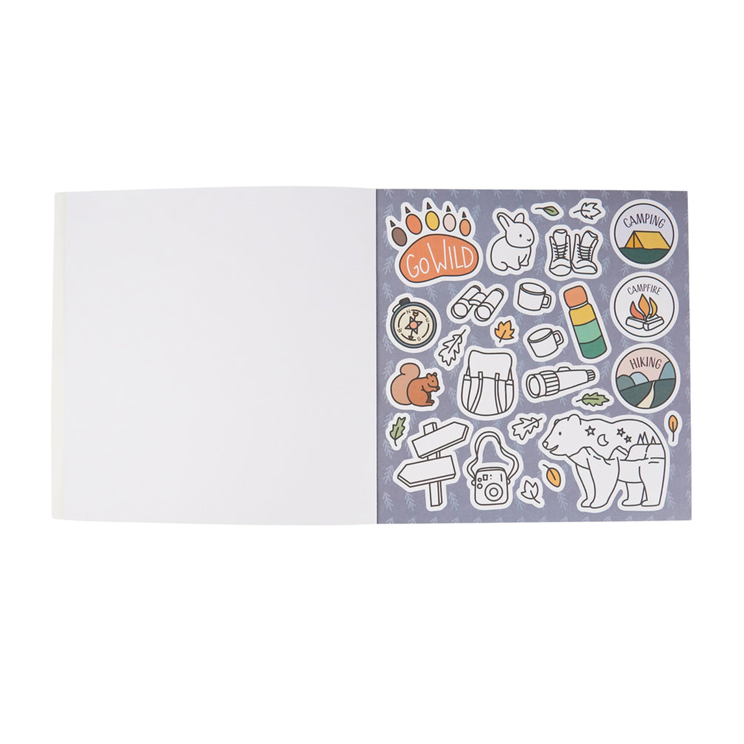 CDP Cozy Coloring - Happy Camper