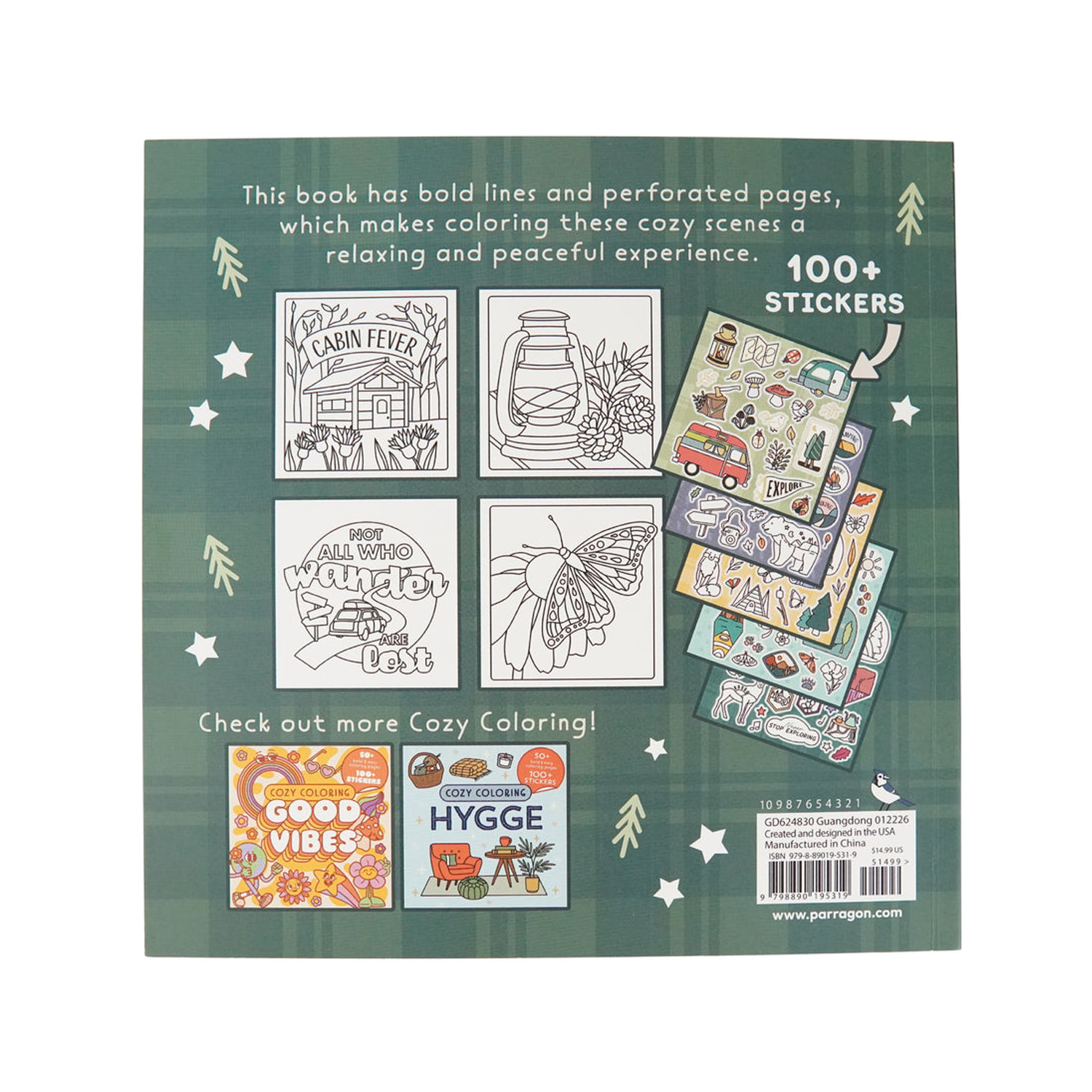 CDP Cozy Coloring - Happy Camper