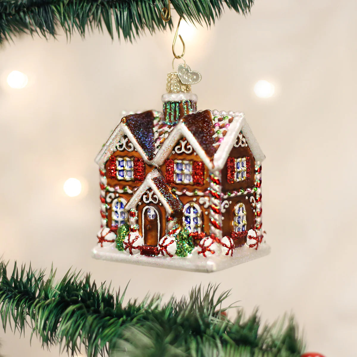 Old World Christmas Christmastime Cottage