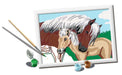 CreArt Mother And Foal Paint By Number Kit    