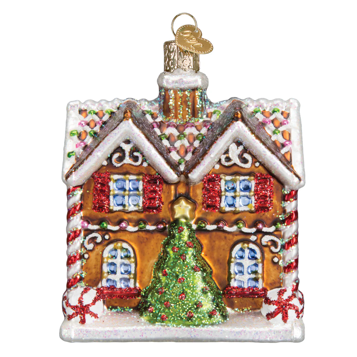 Old World Christmas Christmastime Cottage