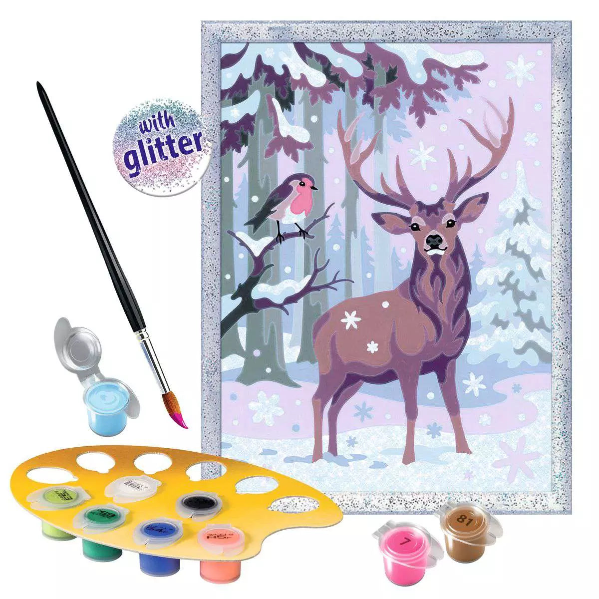 CreArt Festive Friends Paint-by-Number