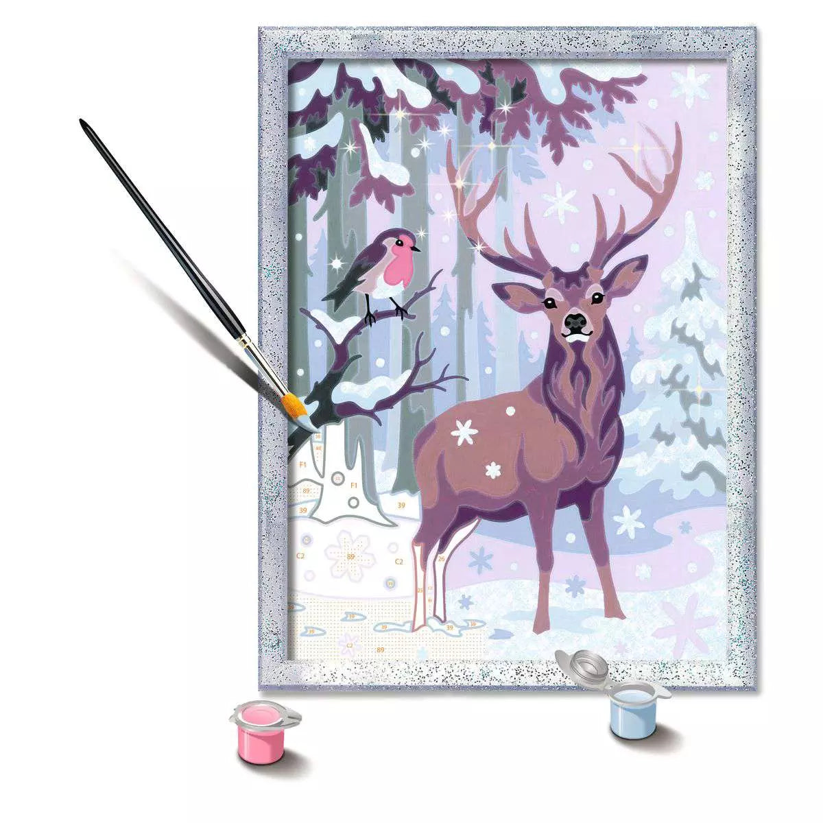 CreArt Festive Friends Paint-by-Number