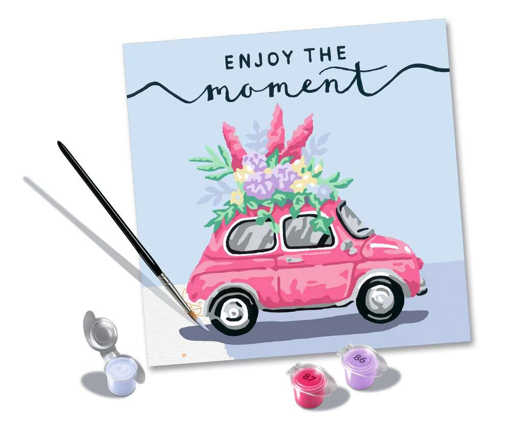CreArt Enjoy The Moment Paint By Number Kit    