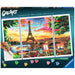 RAV CreArt Paris Reflections Triptych Paint-by-Number