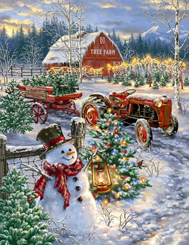 Christmas Tree Farm 500 Piece Puzzle