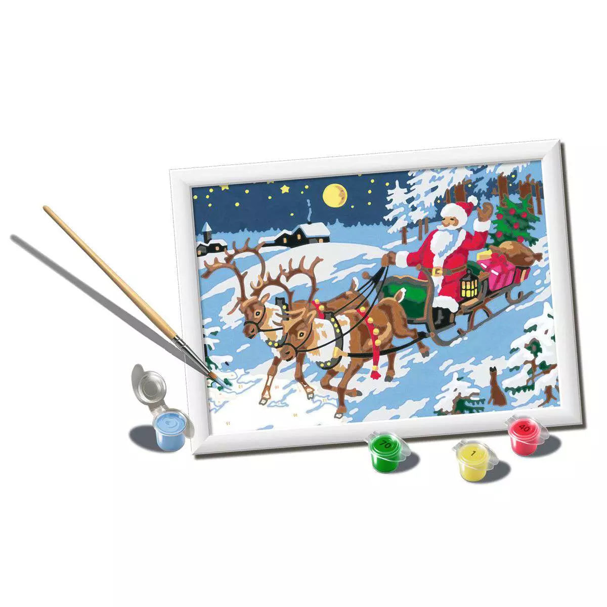 CreArt The Night Before Christmas Paint-By-Number