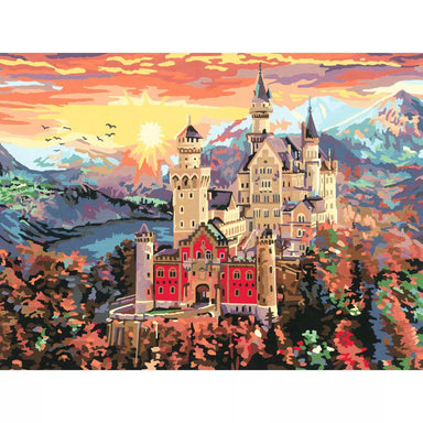 CreArt Fairytale Castle Paint-by-Number Kit