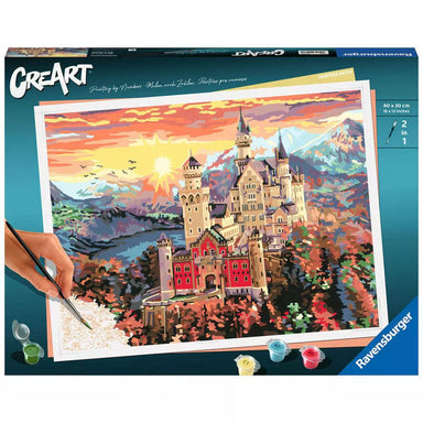 CreArt Fairytale Castle Paint-by-Number Kit