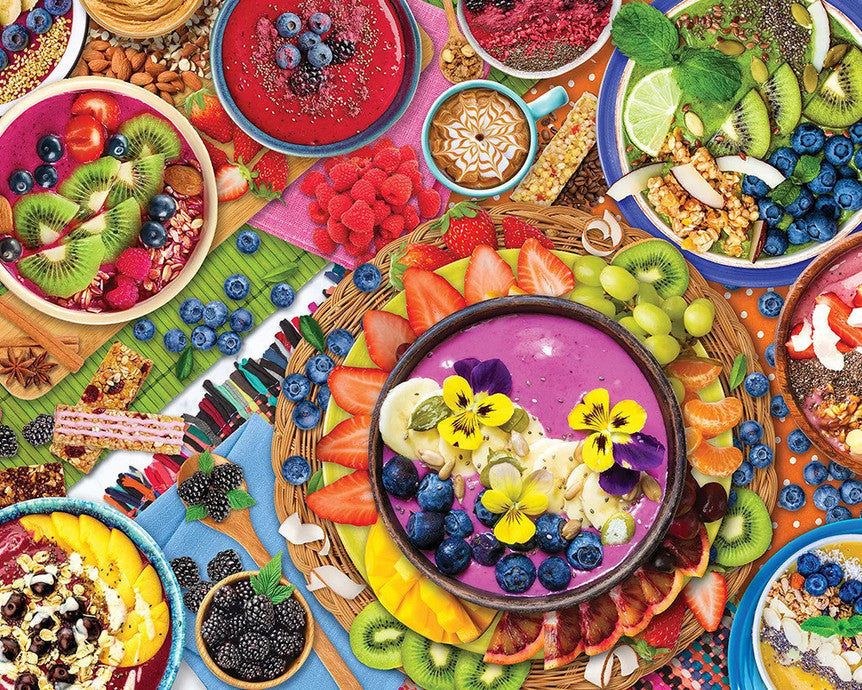 Smoothie Bowls 1000 Piece Puzzle
