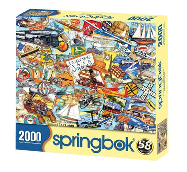 Wanderlust 2000 Piece Puzzle