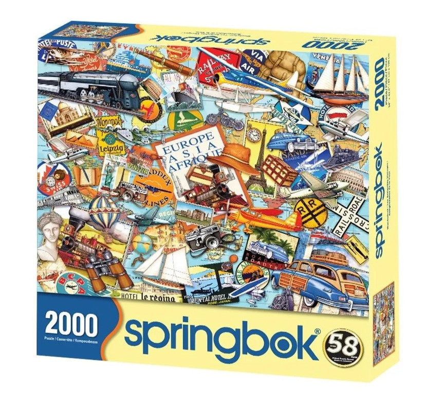 Wanderlust 2000 Piece Puzzle