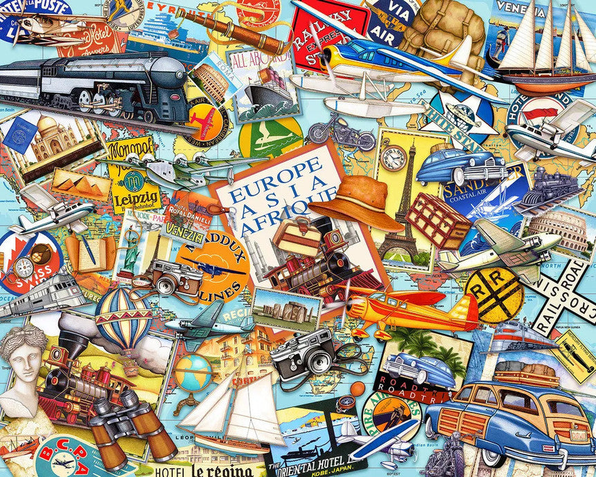 Wanderlust 2000 Piece Puzzle