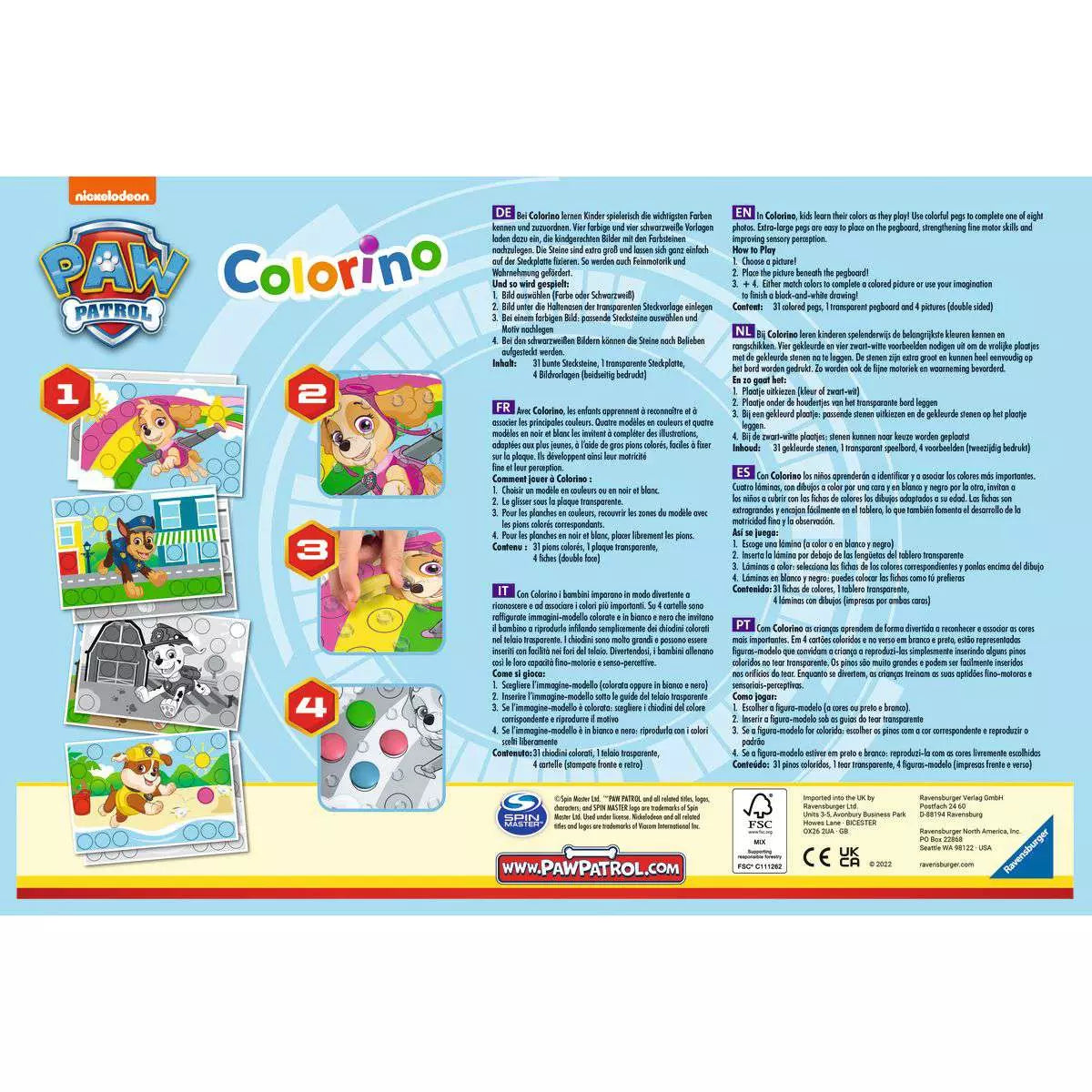RAV Paw Patrol Colorino