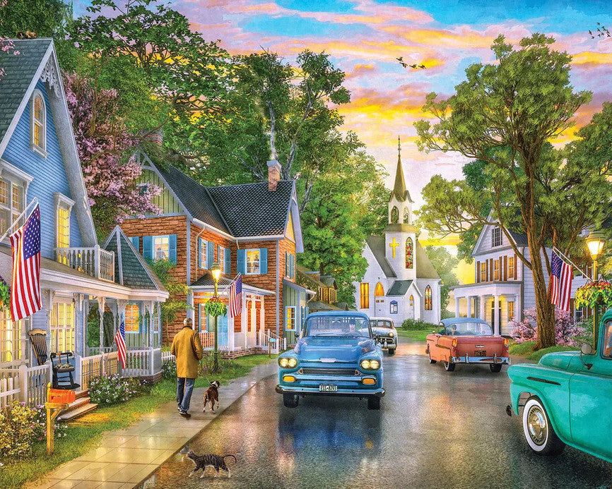Blissful Borough 1000 Piece Puzzle