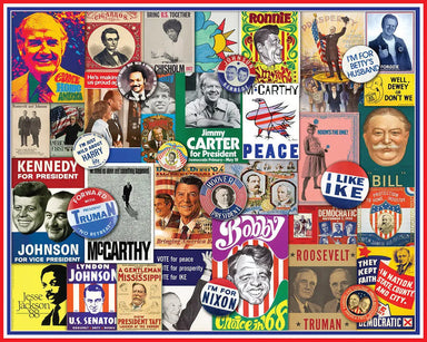 Poster Politics 1000 Piece Puzzle