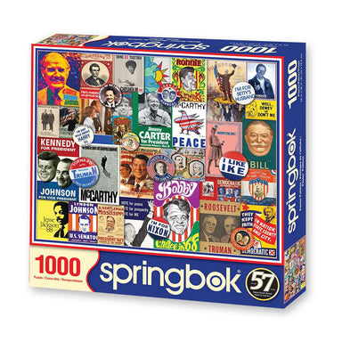 Poster Politics 1000 Piece Puzzle
