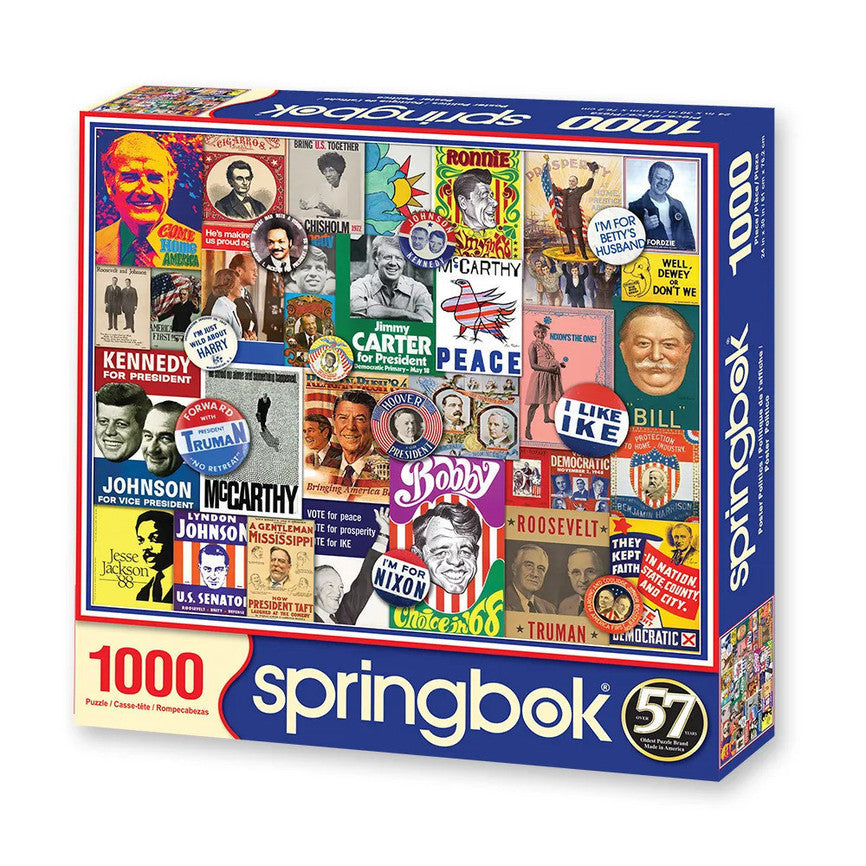 Poster Politics 1000 Piece Puzzle