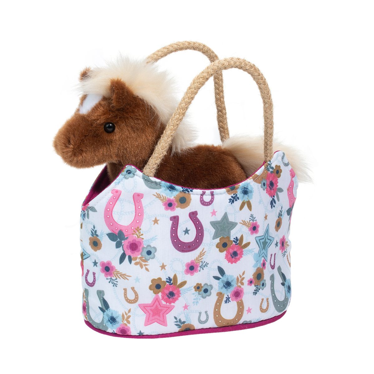 Sassy Pet Sak Boho Horseshoe with Horse