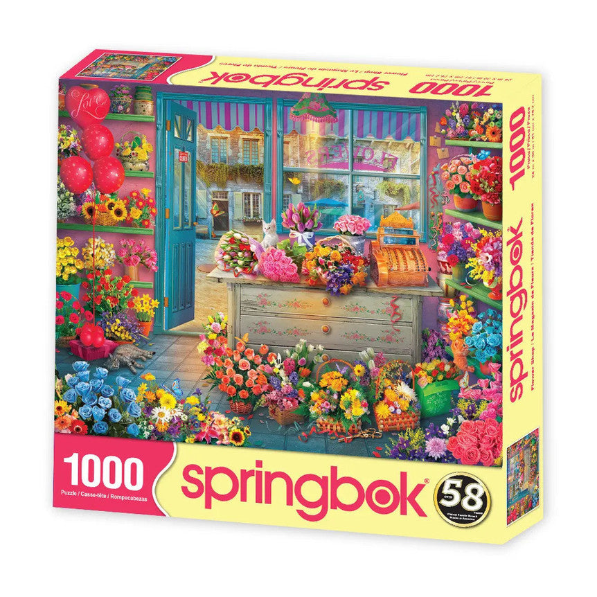 Flower Shop 1000 Piece Puzzle